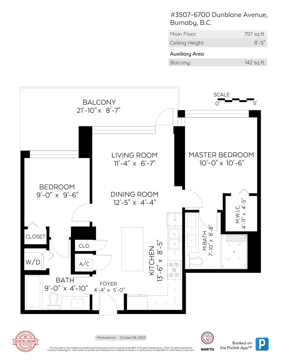 Bedroom 4 Photo of 3507 6700 Dunblane Avenue, Burnaby, BC