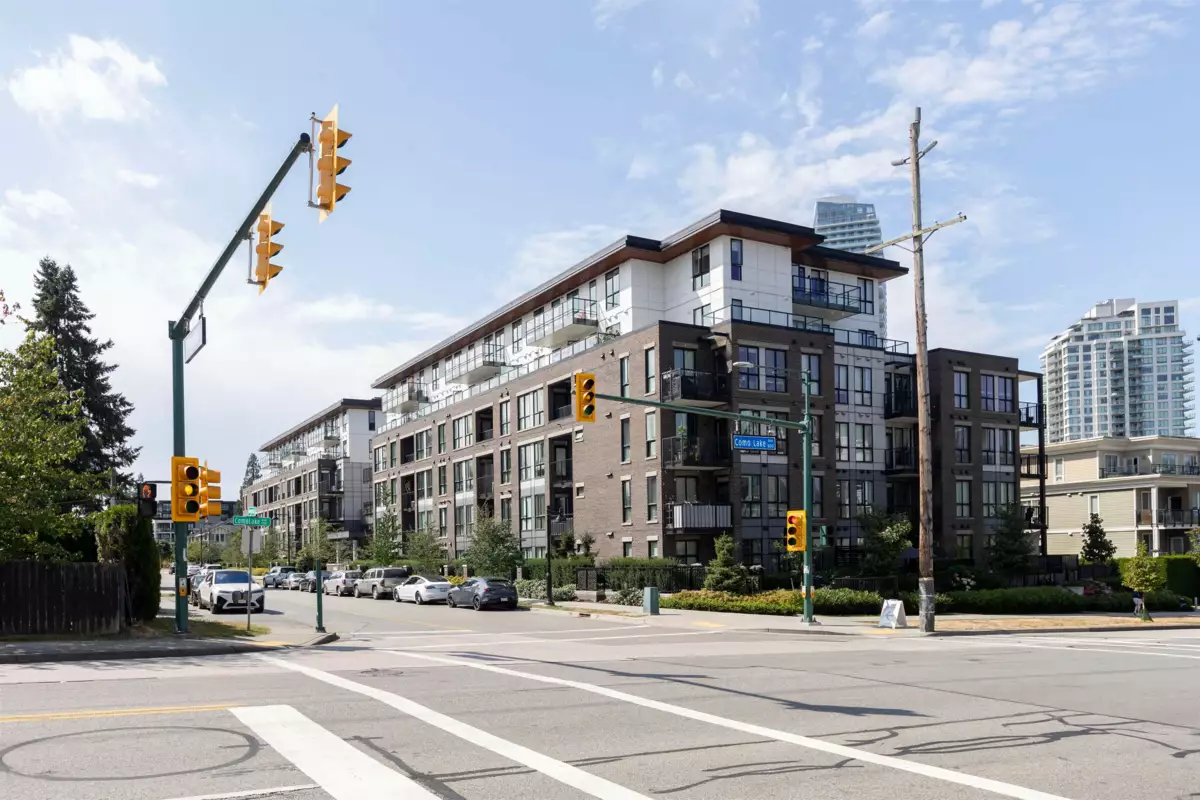 Exterior Rear Photo of 210 750 Dogwood Street, Coquitlam, BC