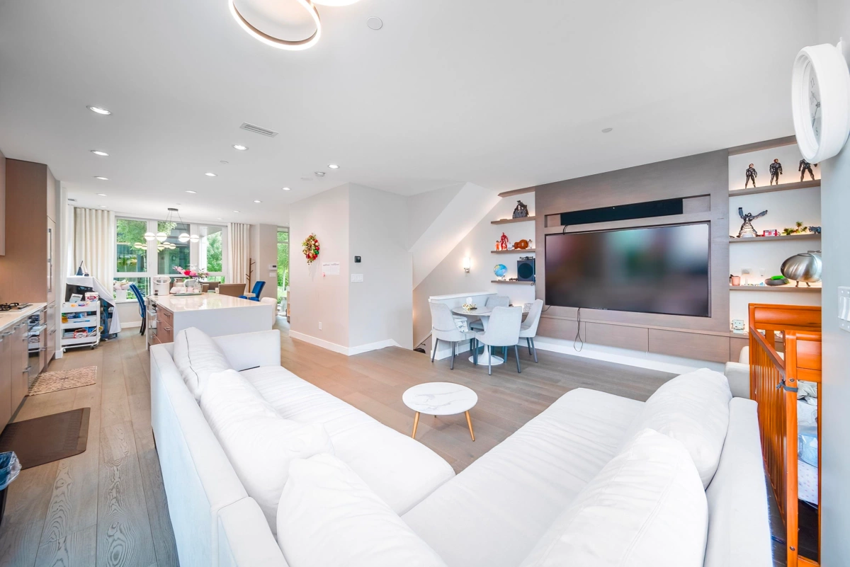 Exterior Rear Photo of TH1 5410 Shortcut Road, Vancouver, BC