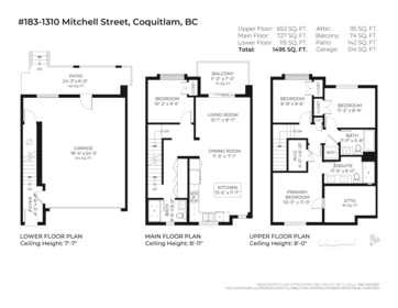 Fitness Center Photo Near 183 1310 Mitchell Street, Coquitlam, BC
