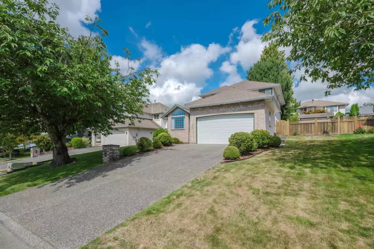 Aerial View of 8165 154 Street, Surrey, BC