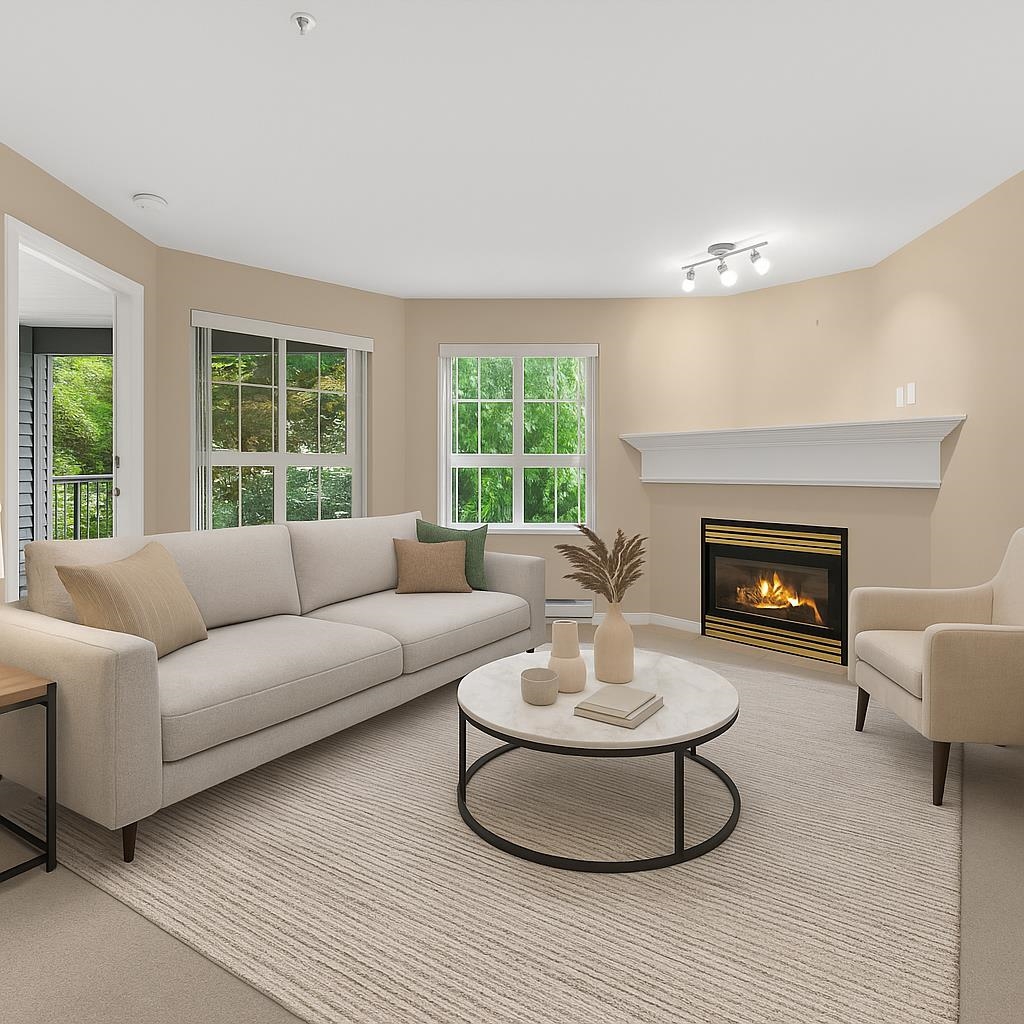 Living Room Photo of 229 5500 Andrews Road, Richmond, BC