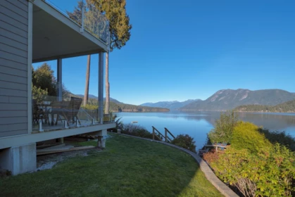 Aerial View of 6560 N Gale Avenue, Sechelt, BC