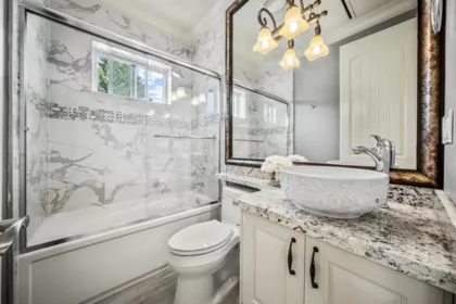 Aerial View of 7740 Goldstream Drive, Richmond, BC