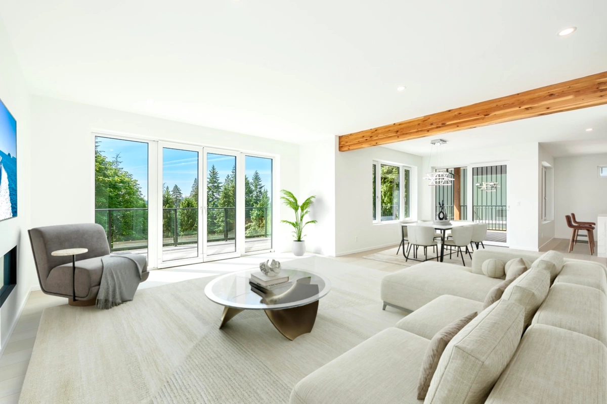 Living Room Photo of 971 Marine Drive, Gibsons, BC