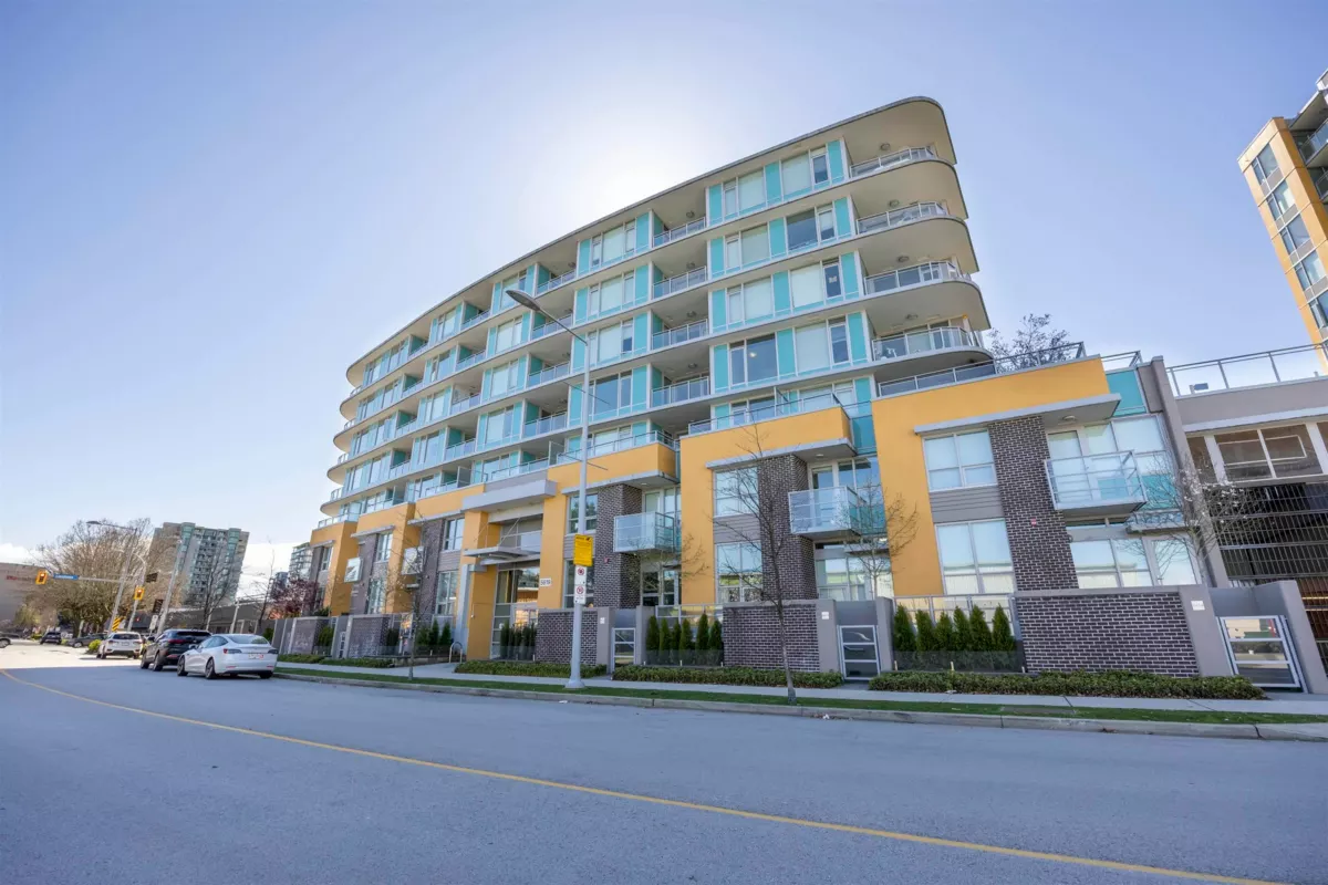 Exterior Front Photo of 703 5619 Cedarbridge Way, Richmond, BC