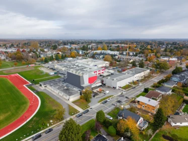 Aerial View of 4421 Spanton Drive, Delta, BC