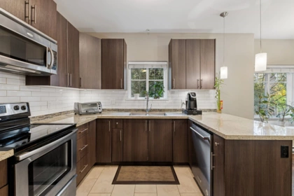 Kitchen Photo of 207 3888 Norfolk Street, Burnaby, BC