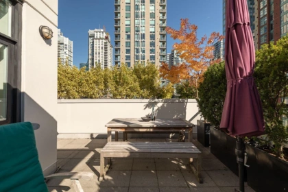 Outdoor Patio Photo of PH803 988 Richards Street, Vancouver, BC