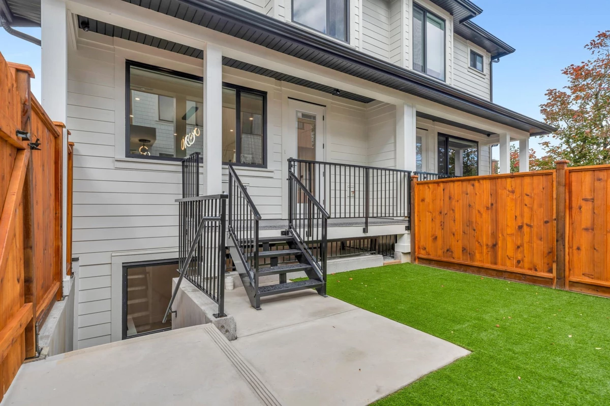 Aerial View of 1 7750 Mayfield Street, Burnaby, BC