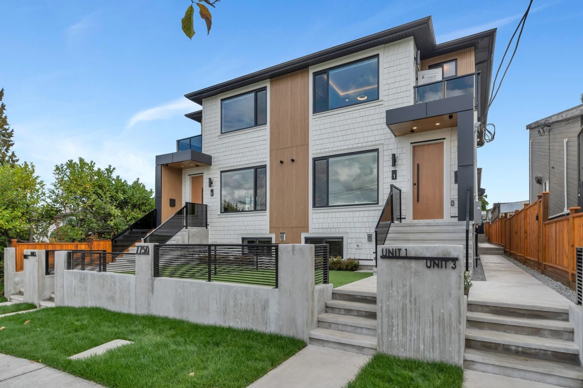 Exterior Front Photo of 1 7750 Mayfield Street, Burnaby, BC