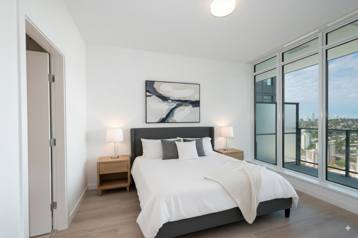 Bedroom 3 Photo of 4004 680 Quayside Drive, New Westminster, BC