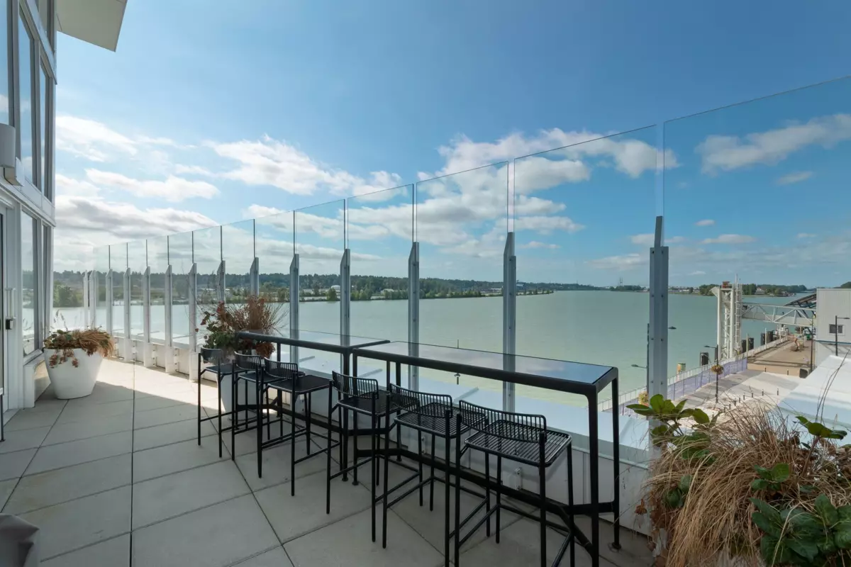 Outdoor Patio Photo of 4004 680 Quayside Drive, New Westminster, BC