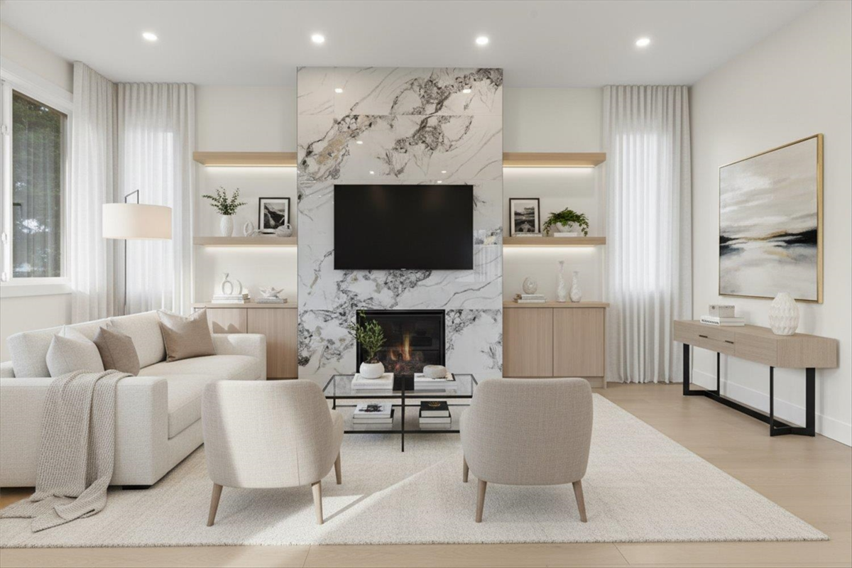 Living Room Photo of 2 45141 Watson Road, Chilliwack, BC