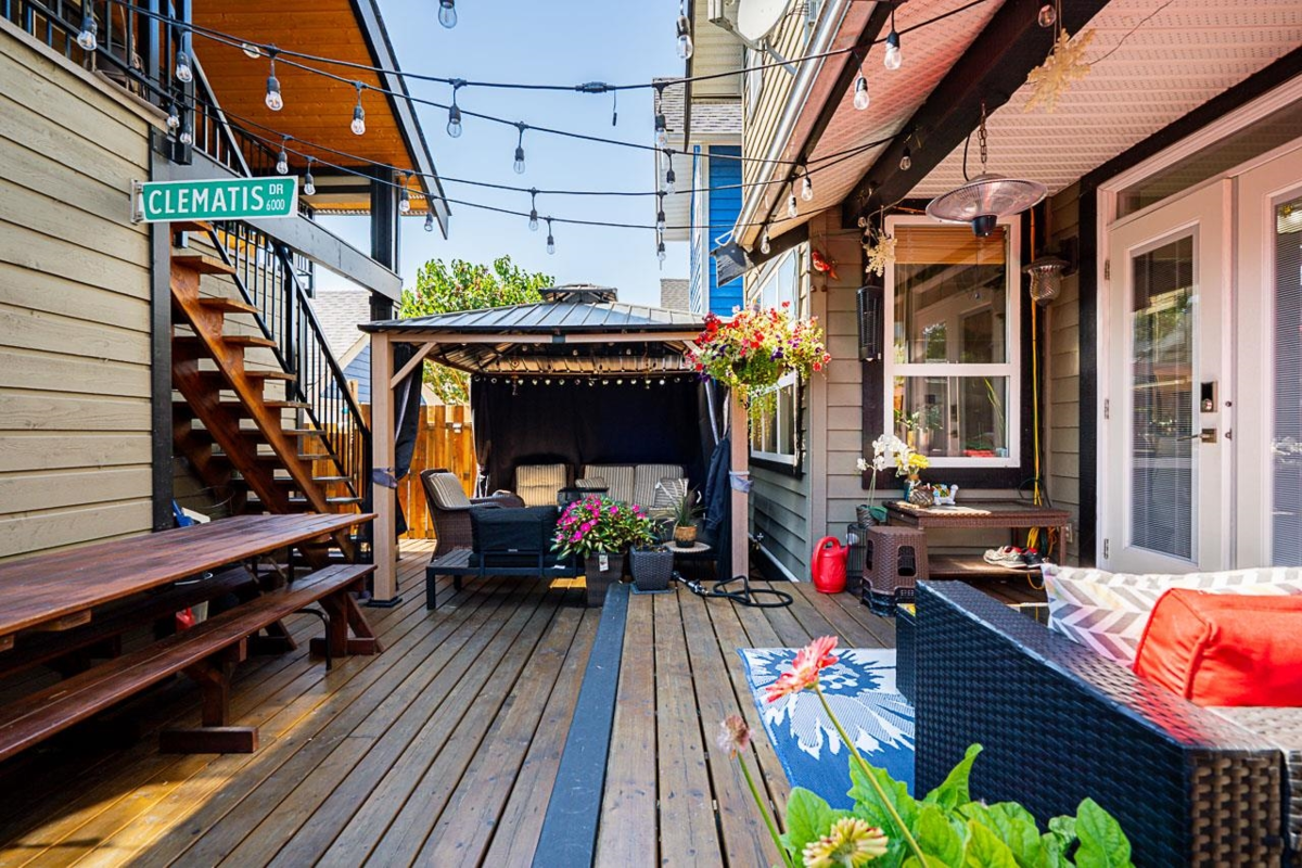 Backyard Photo of 132 Star Crescent, New Westminster, BC