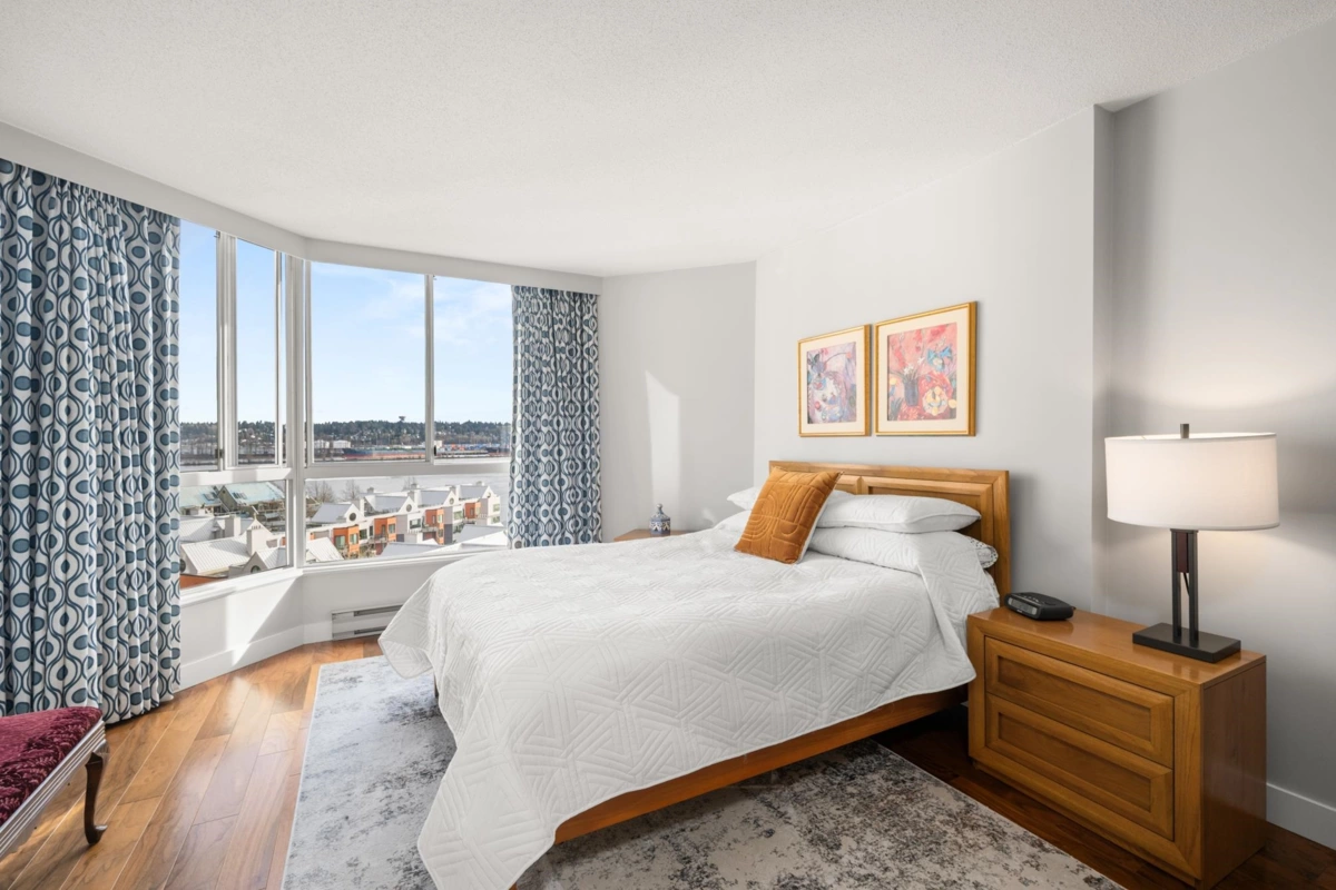 Primary Bedroom Photo of 1105 1235 Quayside Drive, New Westminster, BC