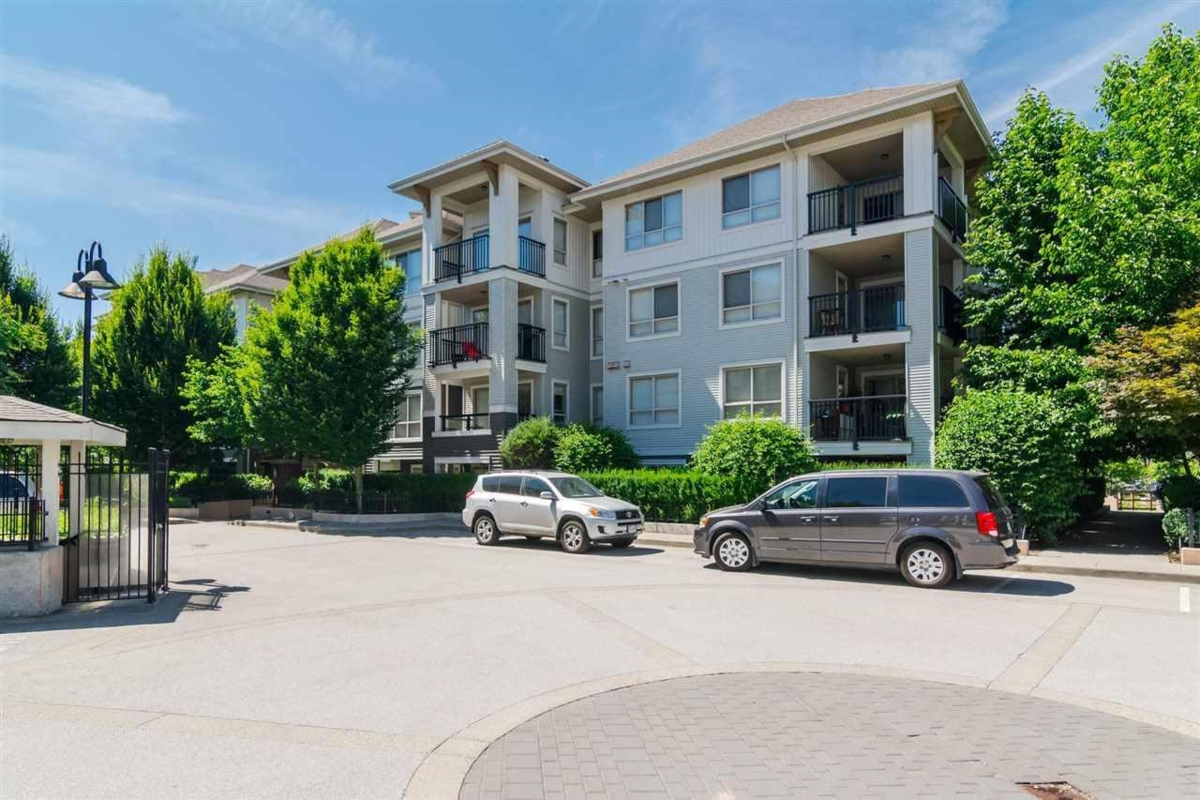 Exterior Rear Photo of D303 8929 202 Street, Langley, BC