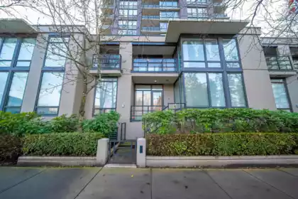 Front exterior of 8 6333 Katsura Street, Richmond, BC