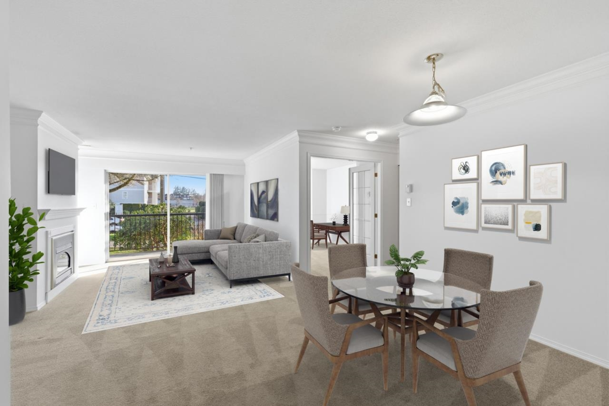 Living Room Photo of 102 20881 56 Avenue, Langley, BC