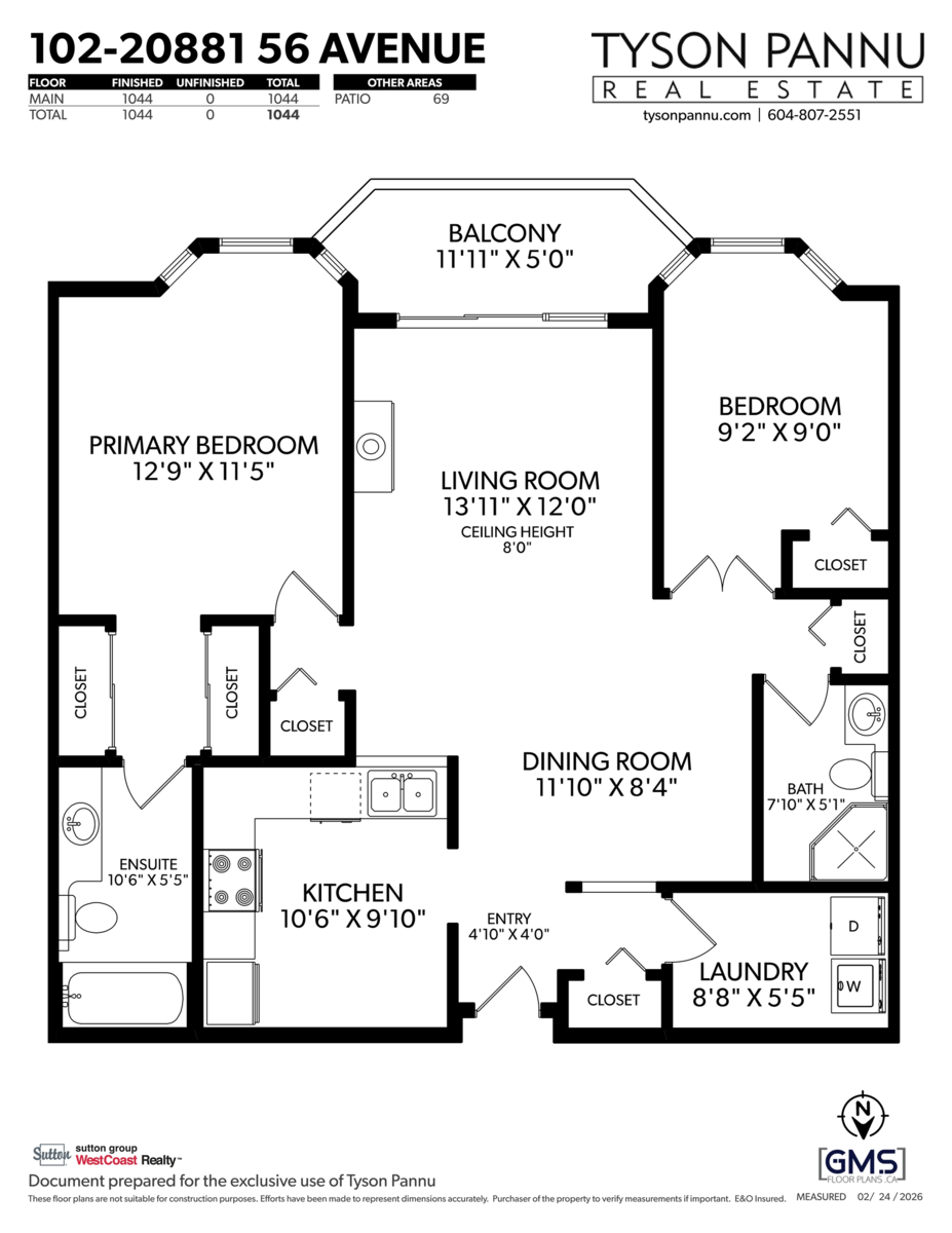 Outdoor Deck Photo of 102 20881 56 Avenue, Langley, BC