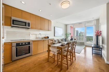 Breakfast Nook Photo of 1503 5728 Berton Avenue, Vancouver, BC