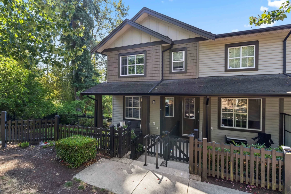 Exterior Rear Photo of 16 11176 Gilker Hill Road, Maple Ridge, BC
