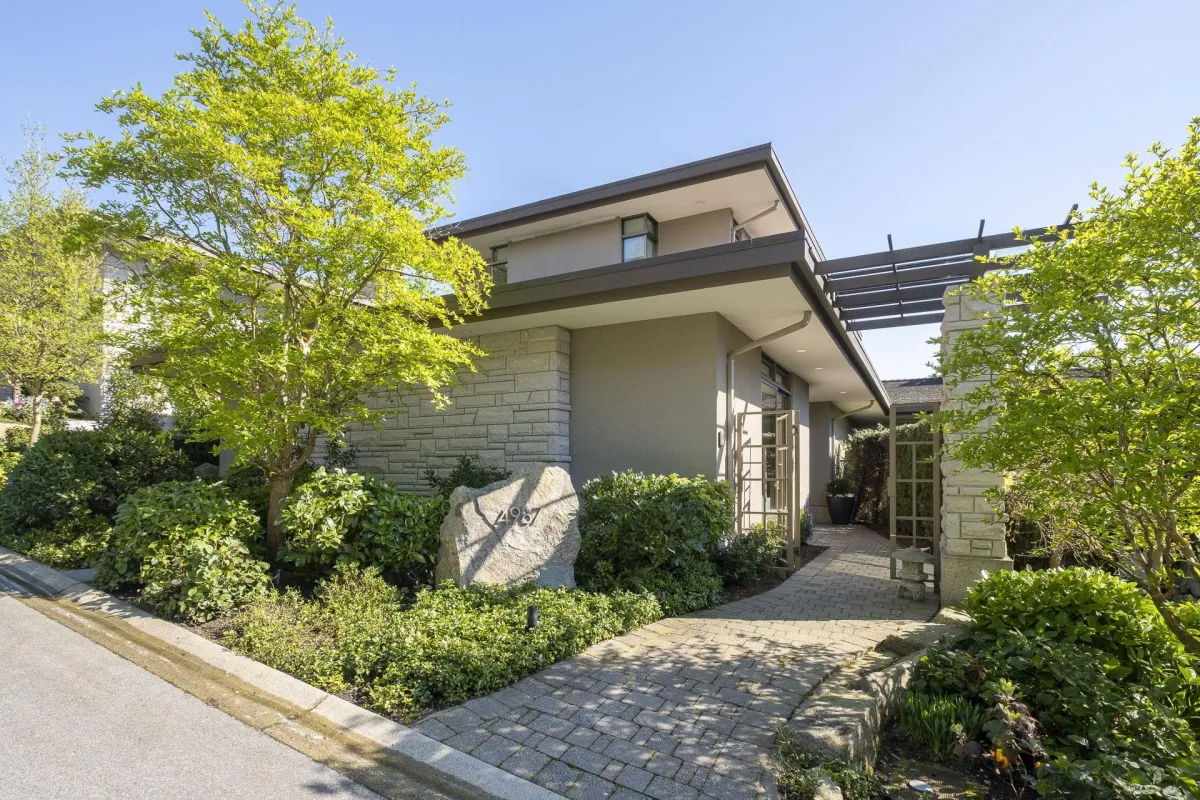Exterior Front Photo of 4987 Meadfeild Wynd, West Vancouver, BC