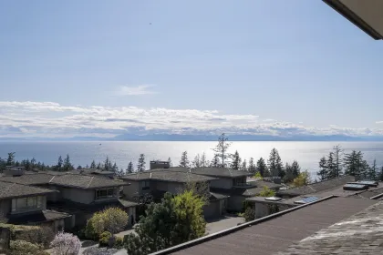 Aerial View of 4987 Meadfeild Wynd, West Vancouver, BC