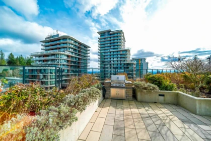 Outdoor Kitchen Photo of 1206 8850 University Crescent, Burnaby, BC