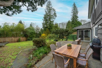 Aerial View of 6076 Holland Street, Vancouver, BC