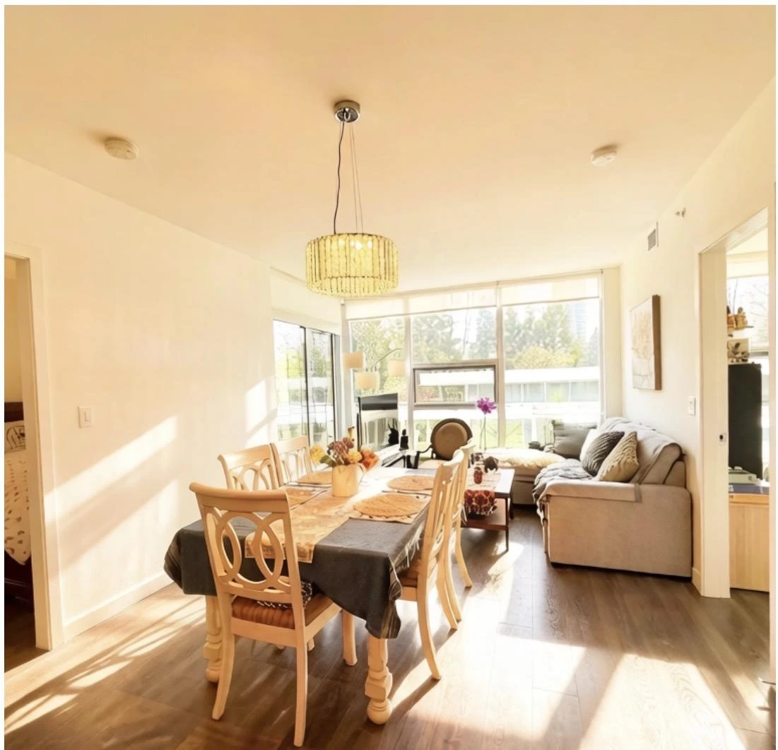 Living Room Photo of 306 595 Austin Avenue, Coquitlam, BC