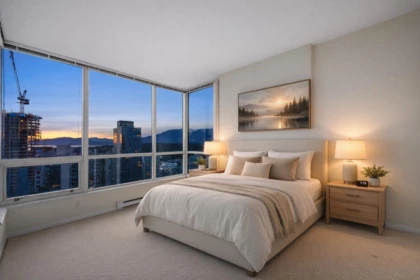 Powder Room Photo of 3601 1328 W Pender Street, Vancouver, BC