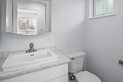 Basement Recreation Room Photo of 48 21555 Dewndey Trunk Road, Maple Ridge, BC