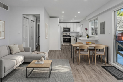 Kitchen Island Photo of 48 21555 Dewndey Trunk Road, Maple Ridge, BC