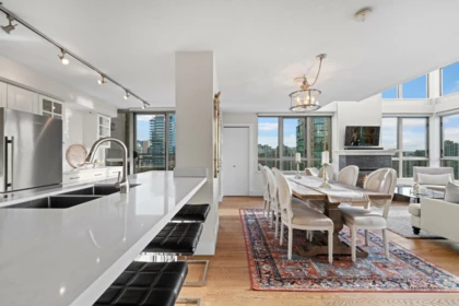 Breakfast Nook Photo of 2204 1238 Richards Street, Vancouver, BC