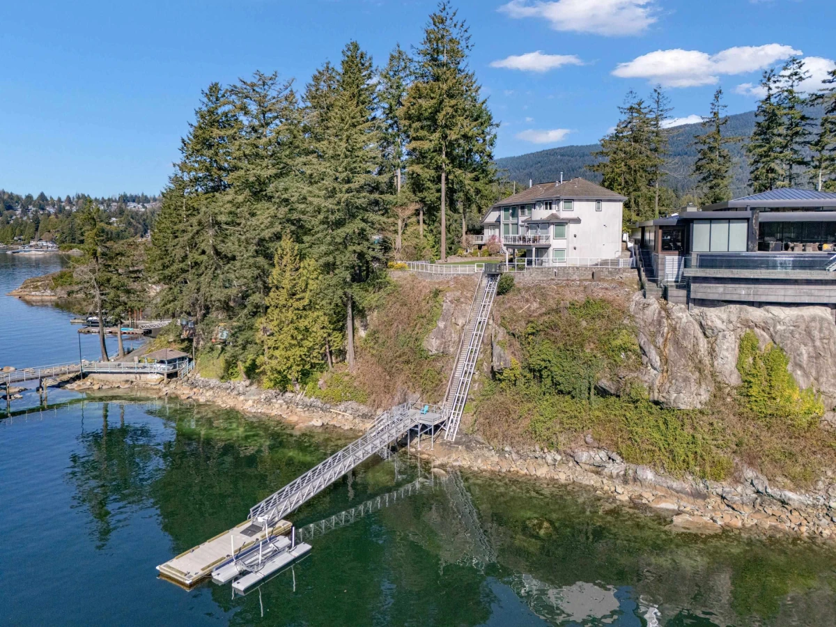 Exterior Rear Photo of 242 Turtlehead Road, Belcarra, BC