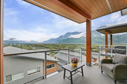 Aerial View of 5 41365 Skyridge Place, Squamish, BC