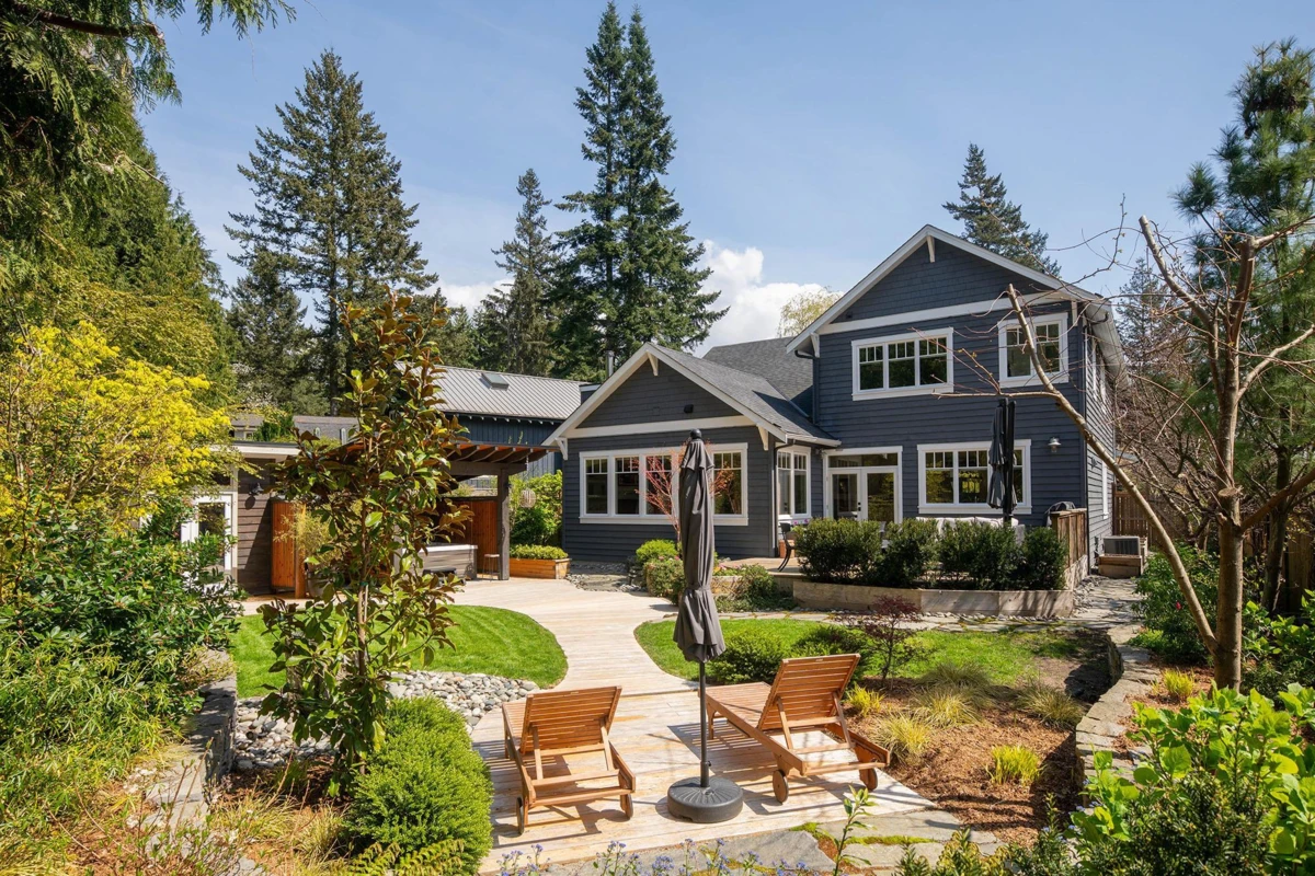 Exterior Rear Photo of 1141 Lenora Road, Bowen Island, BC