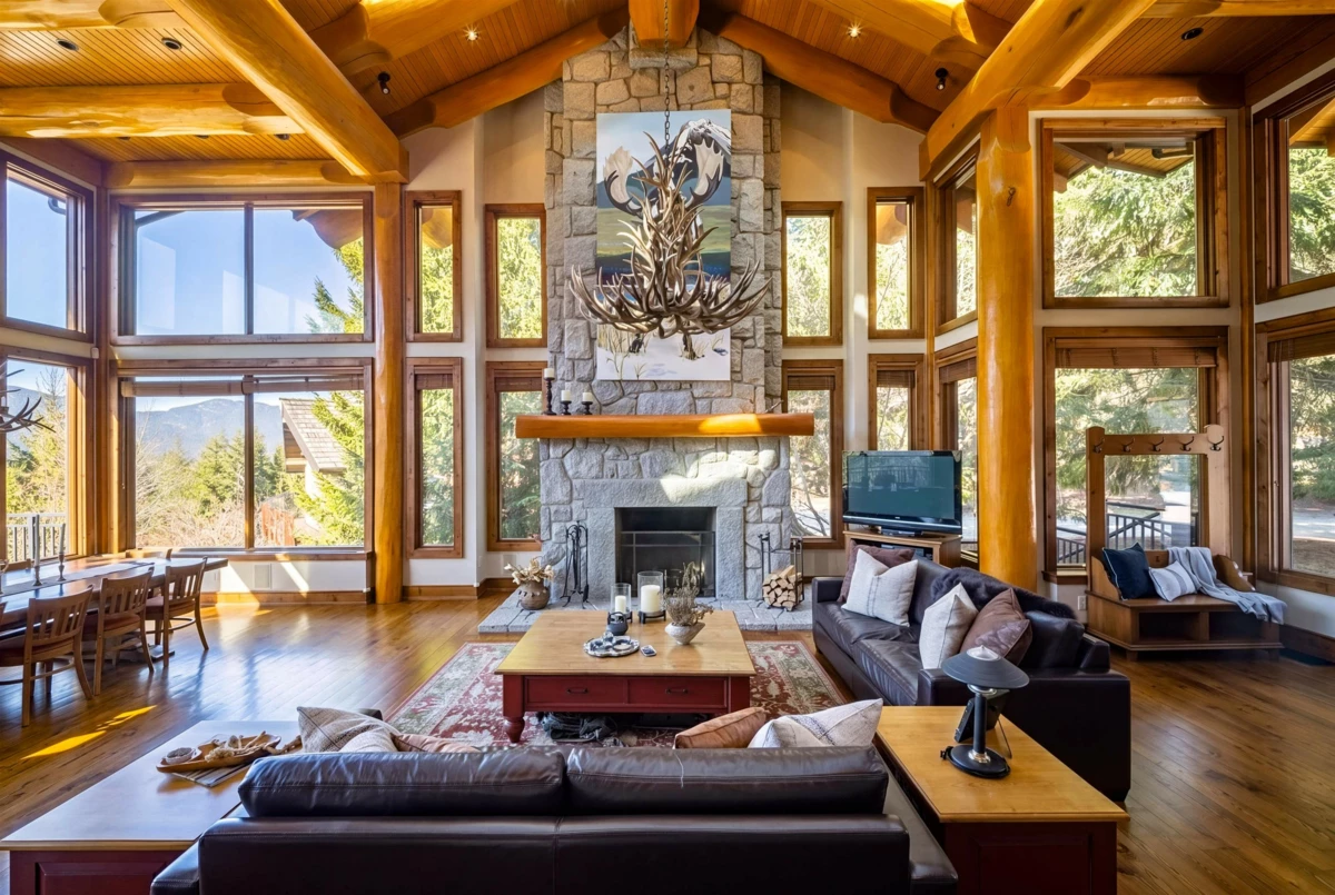 Family Room Photo of 3803 Sunridge Place, Whistler, BC