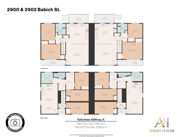 2900 2902 Babich Street, Abbotsford, BC, Abbotsford — Duplex for sale