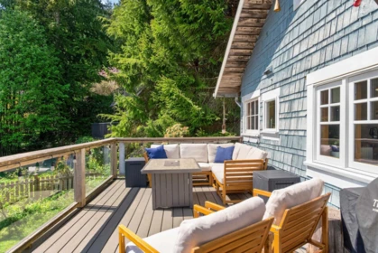 Backyard Photo of 1371 Borthwick Road, North Vancouver, BC