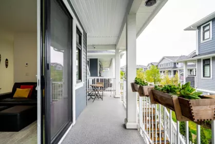 Garage Interior Photo of 4 789 Ota Avenue, New Westminster, BC