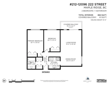 Basement Recreation Room Photo of 212 12096 222 Street, Maple Ridge, BC