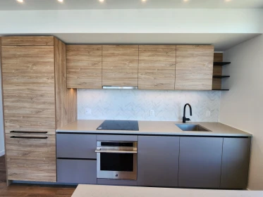 Kitchen Island Photo of 2204 13428 105 Avenue, Surrey, BC