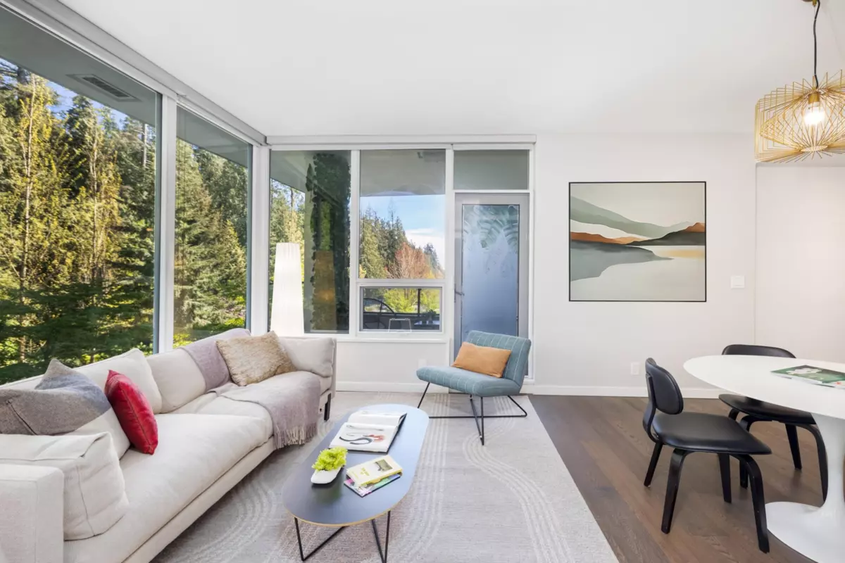 Living Room Photo of 306 3487 Binning Road, Vancouver, BC