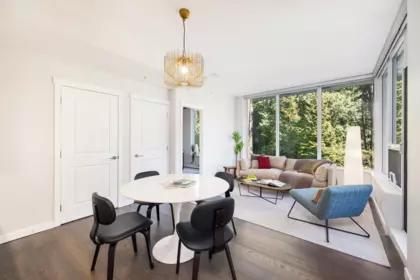 Kitchen Island Photo of 306 3487 Binning Road, Vancouver, BC