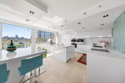 Breakfast Nook Photo of 606 1288 Marinaside Crescent, Vancouver, BC