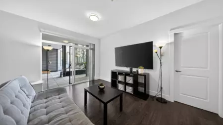 Kitchen Island Photo of 201 9983 E Barnston Drive Street, Surrey, BC