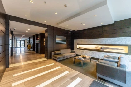 Basement Recreation Room Photo of 422 3133 Riverwalk Avenue, Vancouver, BC