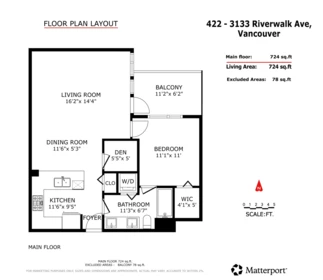 Entry Foyer Photo of 422 3133 Riverwalk Avenue, Vancouver, BC